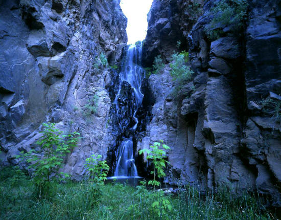 Upper Frijoles Falls Bandelier National Monument