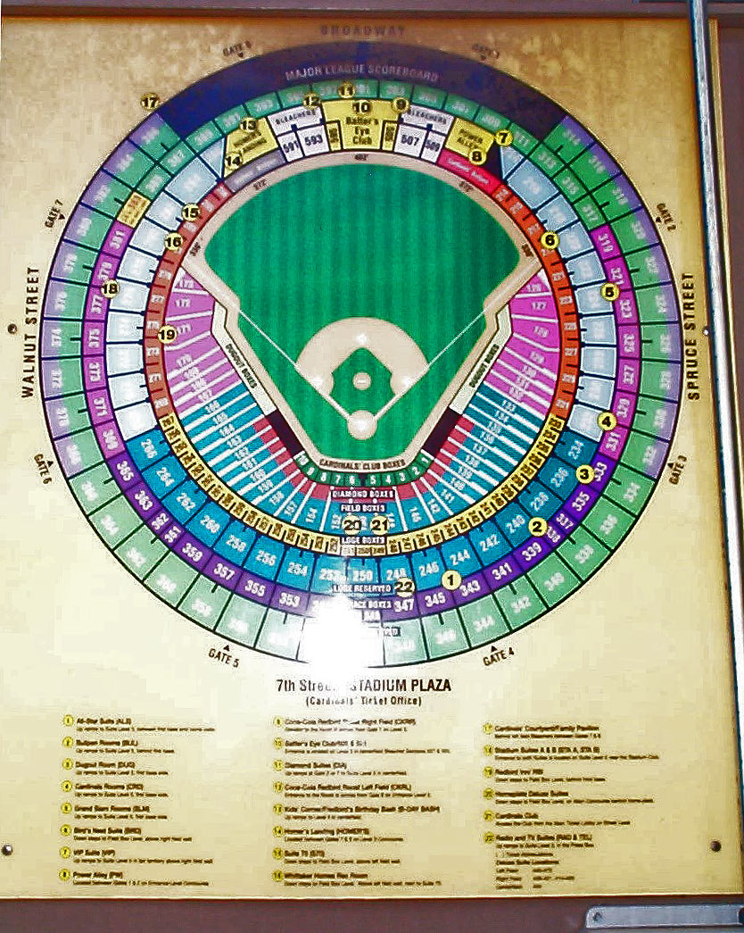 Busch Seating Chart