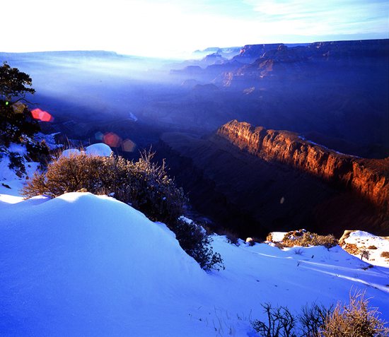 Sunset from Lipan Point in Grand Canyon.