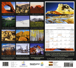 2010 EXTCP Calendar Back Cover