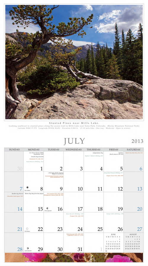 July EXTCP Calendar Panel