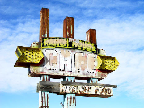 Abandoned Ranch House Cafe Tucumcari, New Mexico