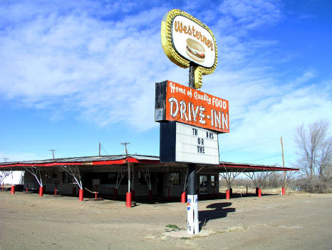 Abandoned Westerner Drive-Inn Tucumcari, New Mexico