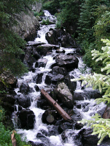 Spruce Creek cascade