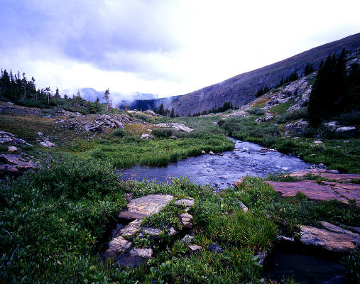 Outflow cascade from Lower Mohawk Lake
