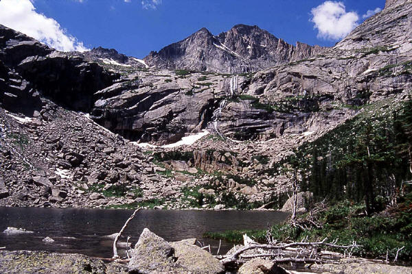 Black Lake and McHenry's Peak