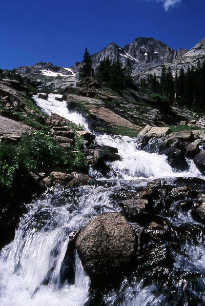 Falls below Black Lake