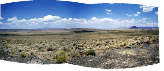 Lunar Crater area panoramic