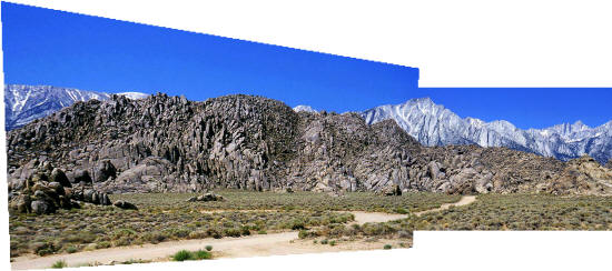 Alabama Hills Panoramic