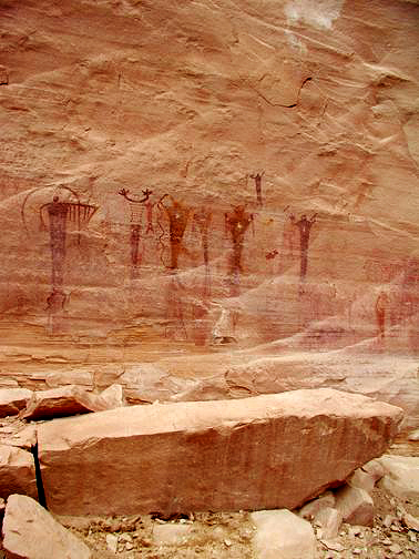 Pictographs in Buckhorn Wash