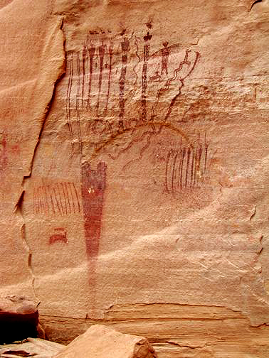 Pictographs in Buckhorn Wash