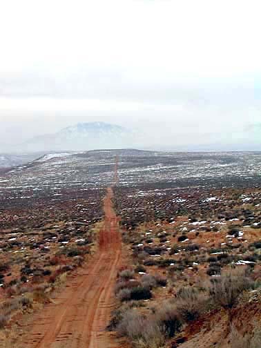 Angel Trail access road