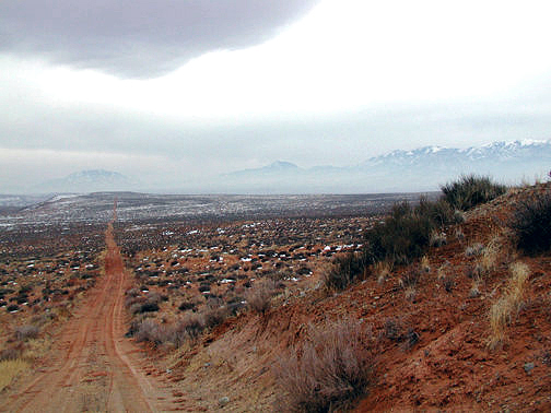 Angel Trail access road