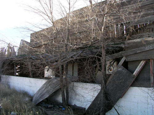 Frontier Museum ruins