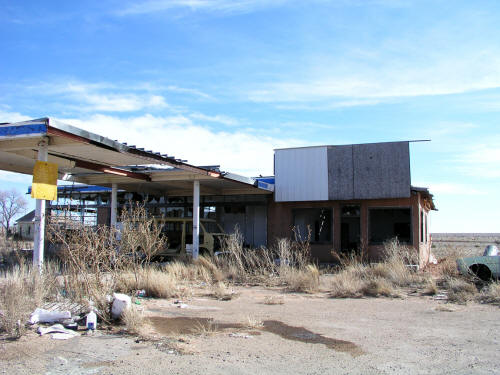 Frontier Museum ruins