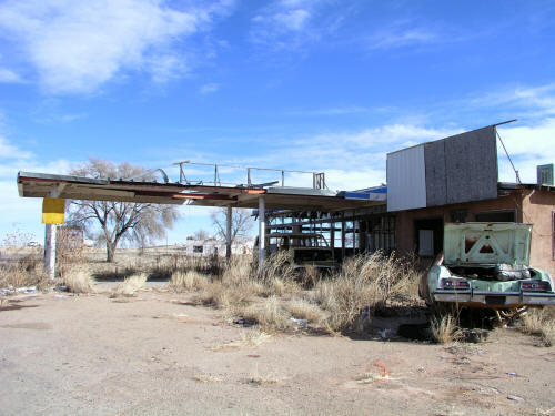 Frontier Museum ruins