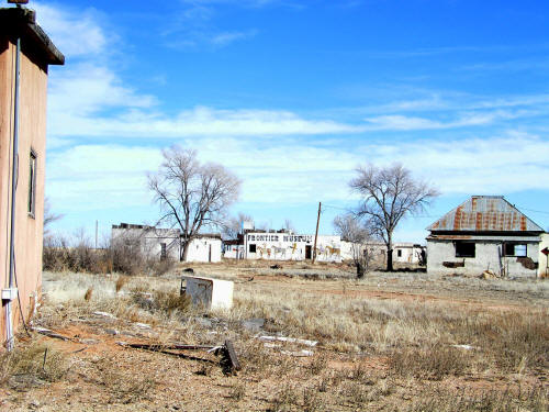 Frontier Museum ruins