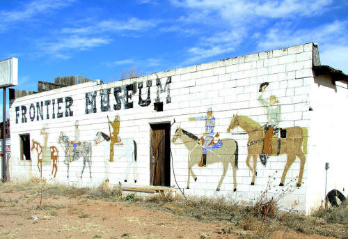 Frontier Museum ruins