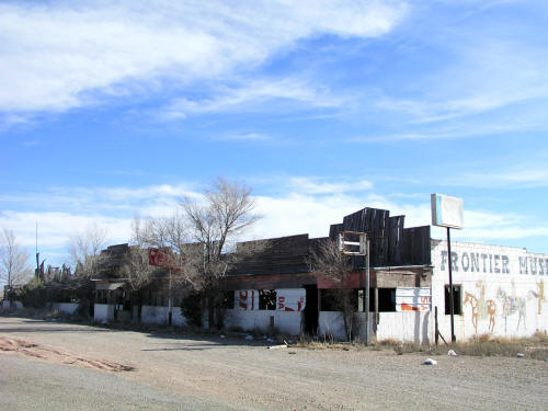 Frontier Museum ruins