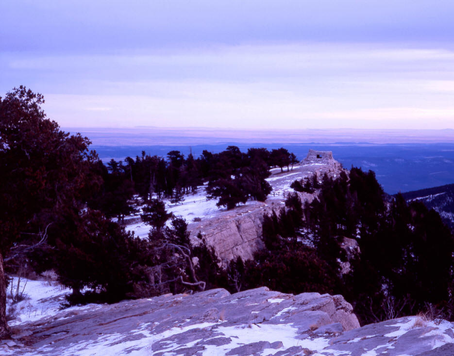 Kiwanis Shelter on the Sandia Crest