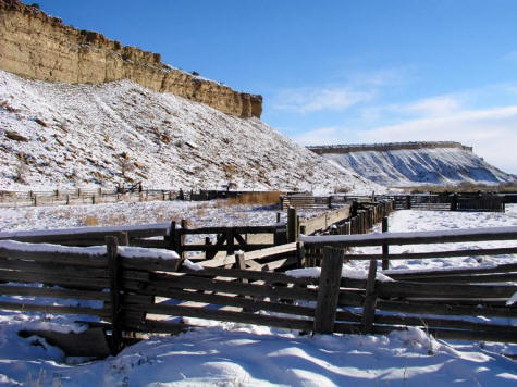 Book Cliffs in Winter