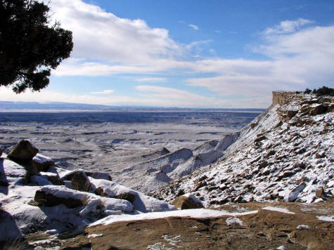 Book Cliffs in Winter