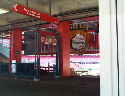 Stadium interior