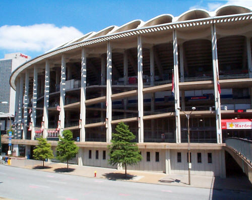 Stadium concourse