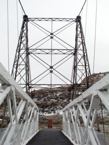 Dewey Bridge over the Colorado River