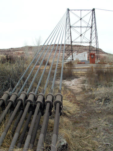 Dewey Bridge over the Colorado River