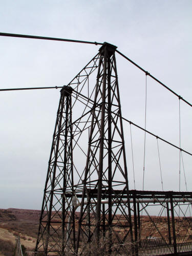 Little Colorado River Suspension Bridge