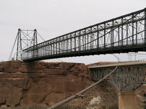 Little Colorado River Suspension Bridge