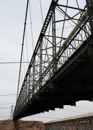 Little Colorado River Suspension Bridge