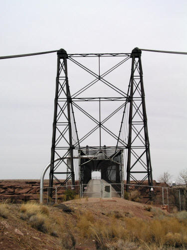 Little Colorado River Suspension Bridge