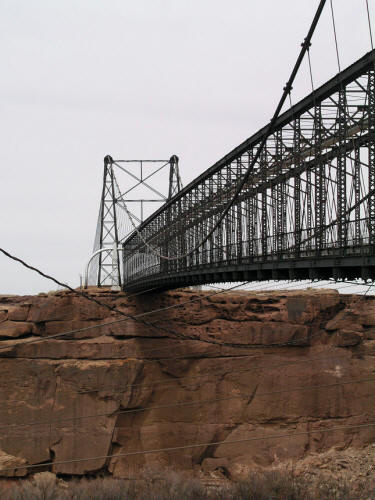 Little Colorado River Suspension Bridge