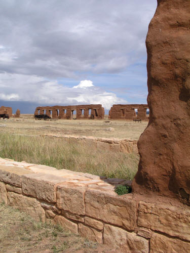 Fort Union National Monument ruins