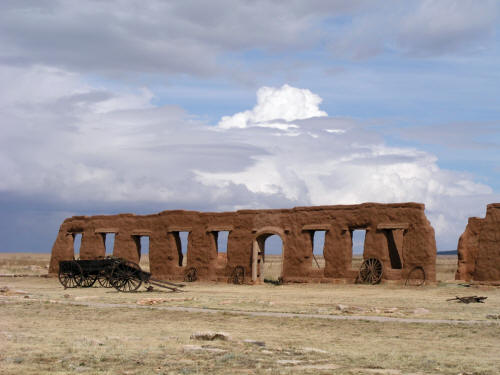 Fort Union National Monument ruins