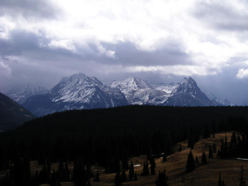 Molas Pass and Storm Clouds