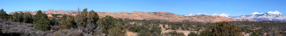 Behind the Rocks Wilderness panoramic