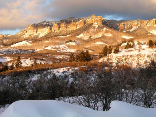 Cimarron Ridge Sunset Panoramic