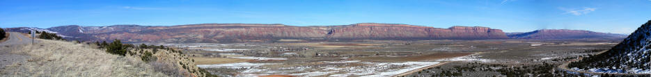 Paradox Valley panoramic