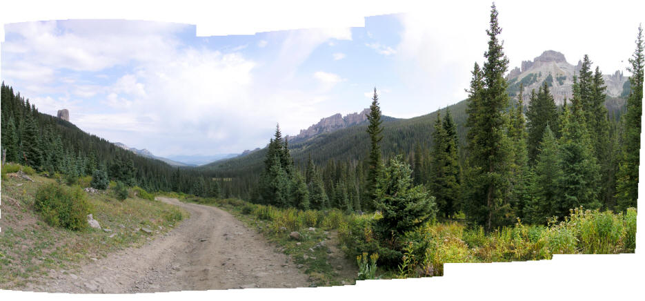 West Fork of Cimarron River drainage