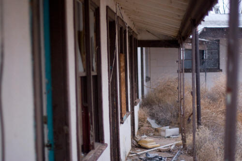 First in Texas Last in Texas Motel ruins