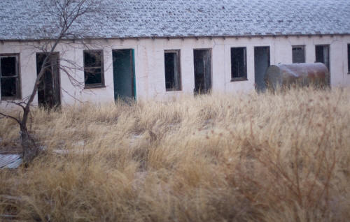 Glen Rio motel ruins