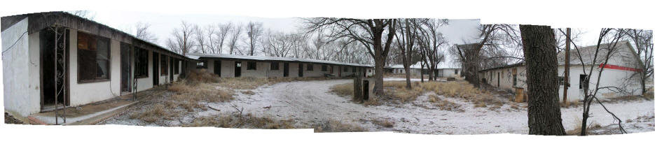 First in Texas Last in Texas Motel ruins