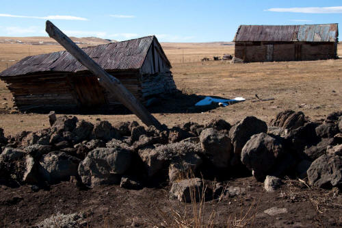 Johnson Mesa abandoned farmstead