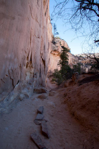 Shear Sandstone Cliff