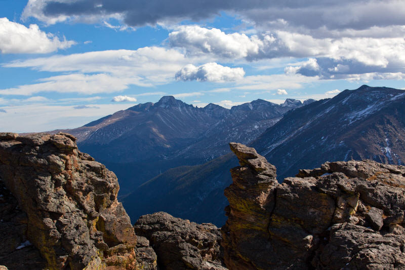 Longs Peak from Trail Ridge Road