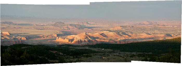 View to North Cathedral Valley