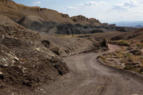 Factory Butte backroad